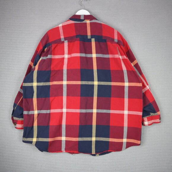 Eddie Bauer Loose Flowy Flannel Button Up XXL - Picture 2 of 5